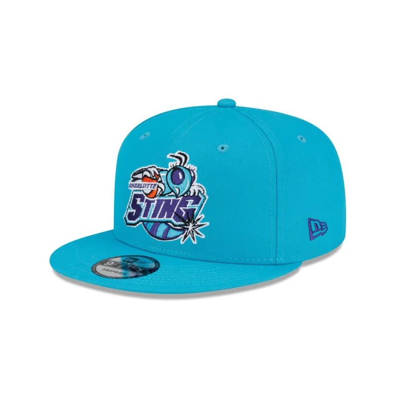 Charlotte Sting Court Origins 9FIFTY Snapback Hat made by New Era