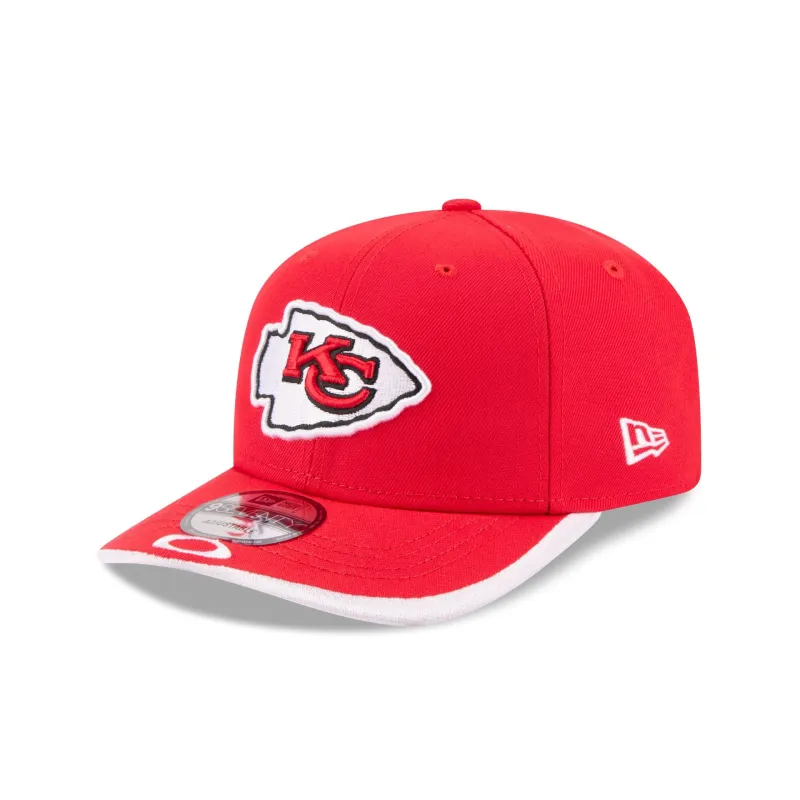 Oakley x Kansas City Chiefs Visor 9SEVENTY Stretch-Snap Hat made by New Era