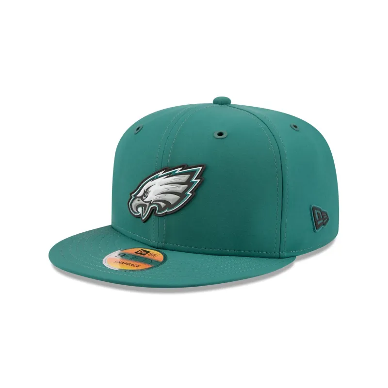 Philadelphia Eagles 2026 Sideline 9FIFTY Snapback Hat made by New Era