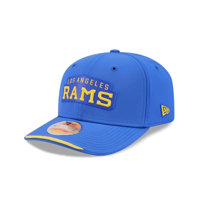 Los Angeles Rams 2026 Sideline Historic 9SEVENTY Stretch-Snap Hat made by New Era