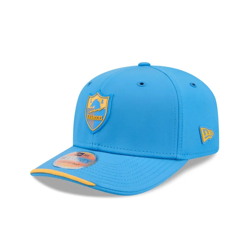 Los Angeles Chargers 2026 Sideline Historic 9SEVENTY Stretch-Snap Hat made by New Era