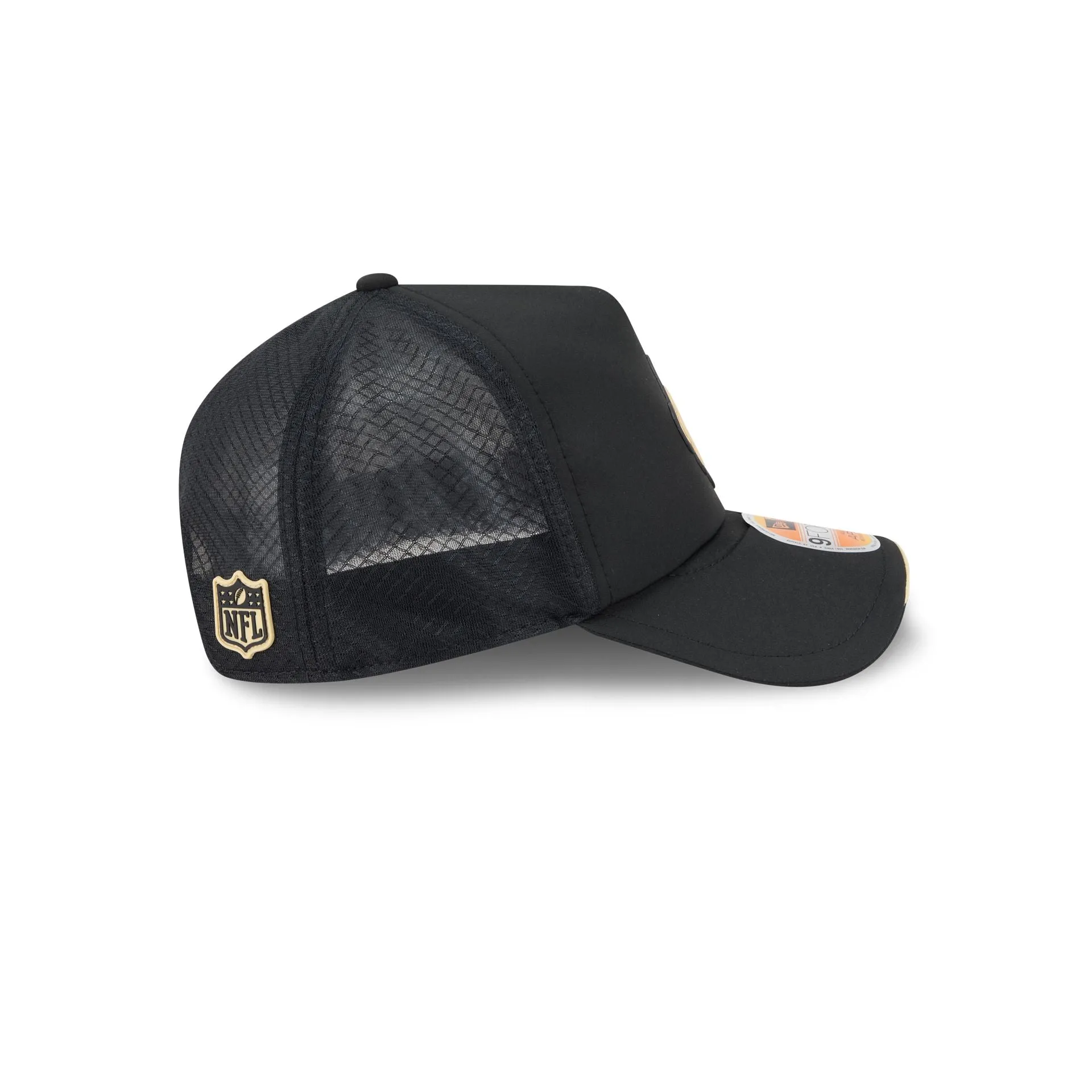 New Orleans Saints 2026 Sideline 9FORTY APEX Trucker Hat sold by New Era product image thumbnail 5