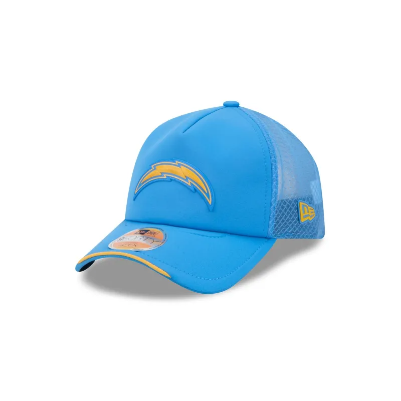 Los Angeles Chargers 2026 Sideline 9FORTY APEX Trucker Hat made by New Era