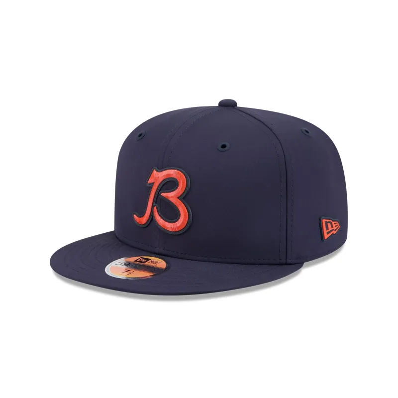 Chicago Bears 2026 Sideline Alt 59FIFTY Fitted Hat made by New Era