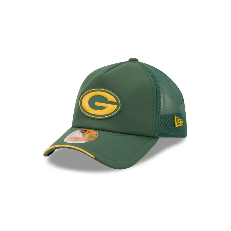Green Bay Packers 2026 Sideline 9FORTY APEX Trucker Hat made by New Era