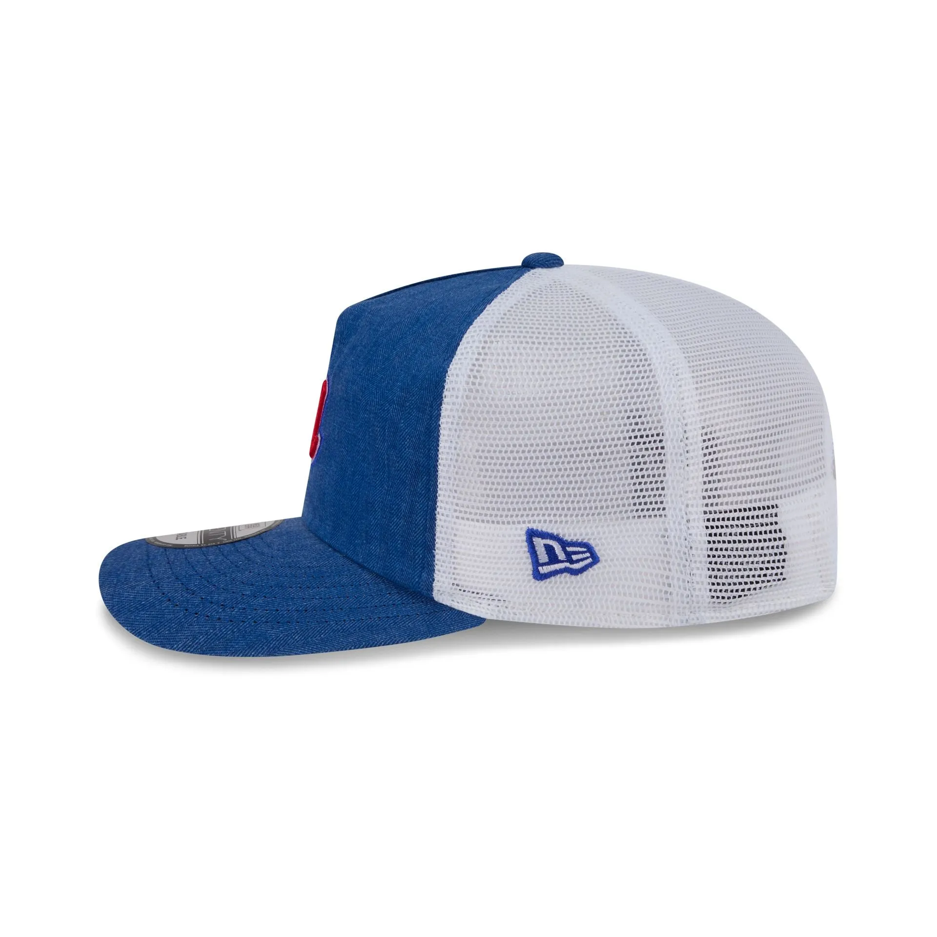 Atlanta Braves Herringbone Team Colors 19TWENTY Trucker Hat sold by New Era product image thumbnail 4