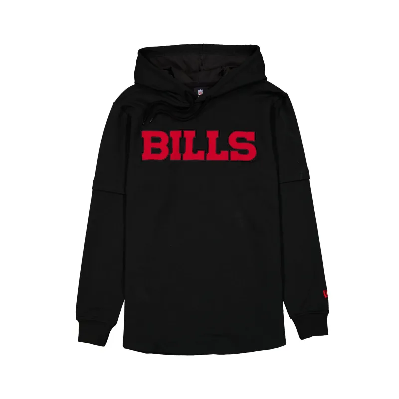Buffalo Bills 2026 Functional Fandom Layered Hoodie T-Shirt made by New Era