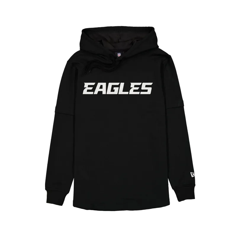 Philadelphia Eagles 2026 Functional Fandom Layered Hoodie T-Shirt made by New Era