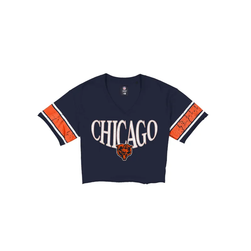 Chicago Bears 2026 Functional Fandom Women's Cropped T-Shirt made by New Era