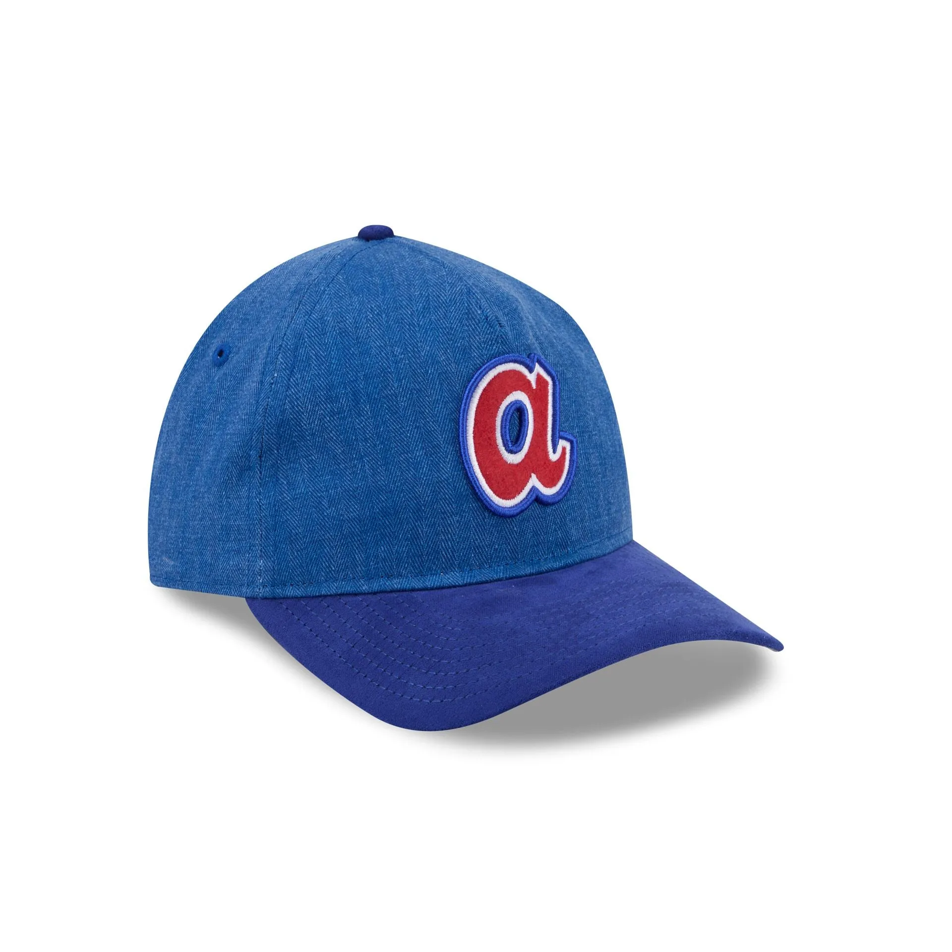 Atlanta Braves Herringbone Team Colors 9TWENTY A-Frame Adjustable Hat sold by New Era product image thumbnail 3