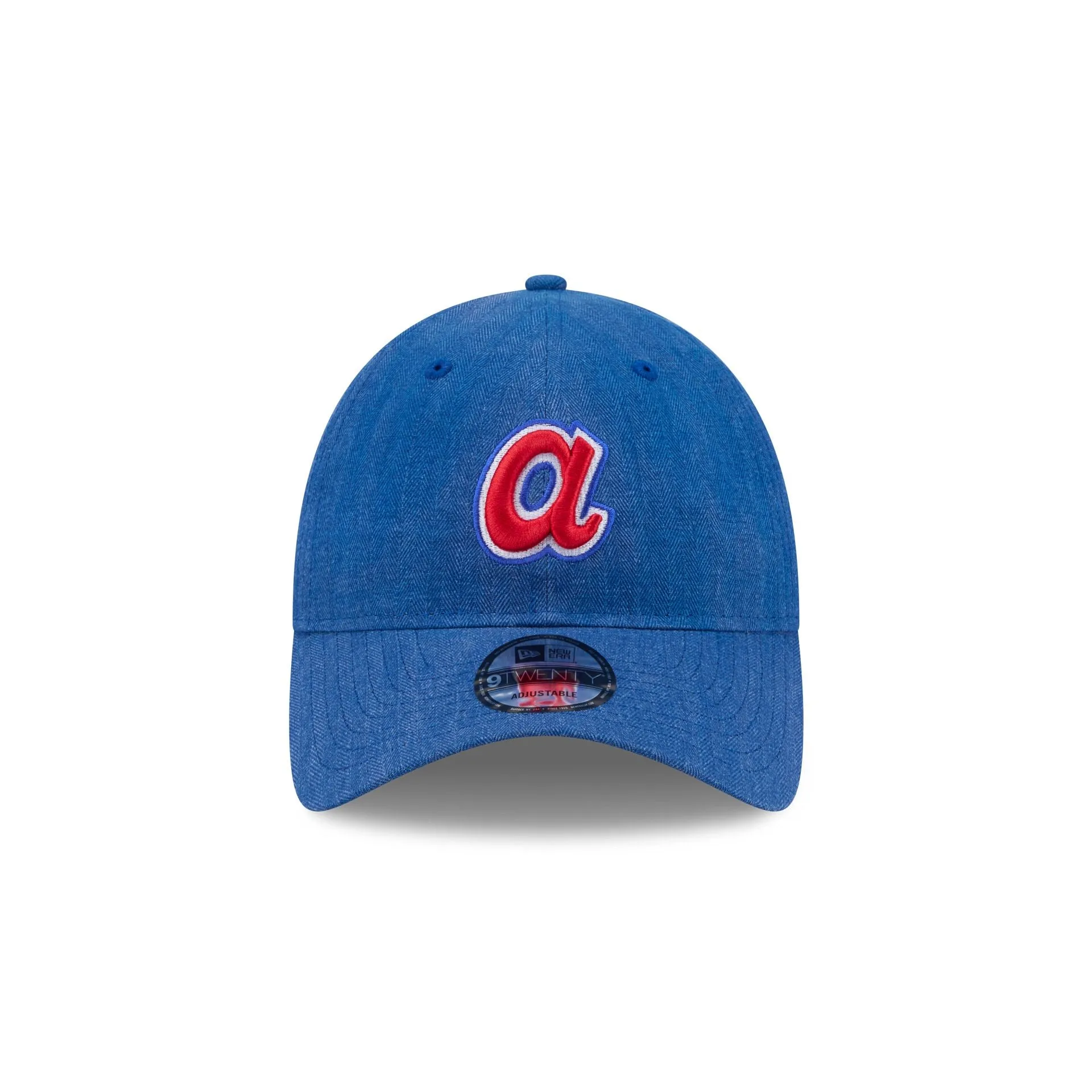 Atlanta Braves Herringbone Team Colors 9TWENTY Adjustable Hat sold by New Era product image thumbnail 2