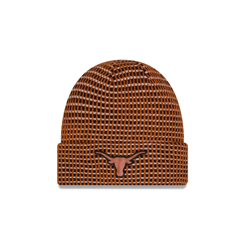 Texas Longhorns Stadium Ready Beanie Hat made by New Era