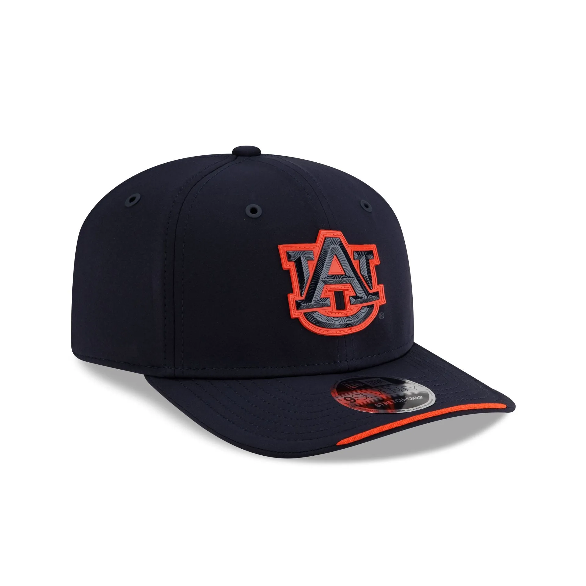 Auburn Tigers Stadium Ready 9SEVENTY Stretch-Snap Hat sold by New Era product image thumbnail 3
