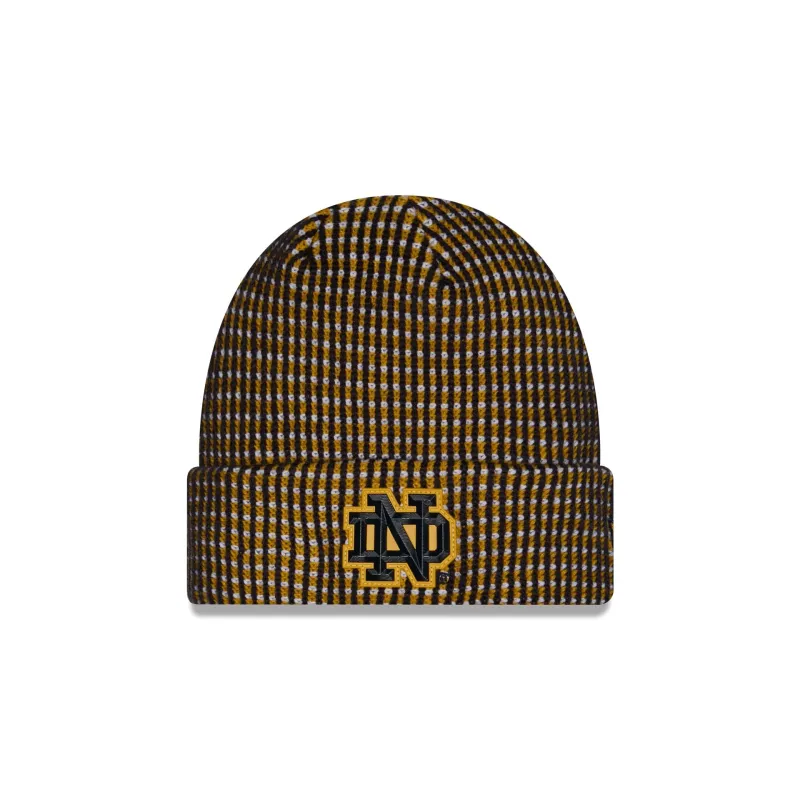 Notre Dame Fighting Irish Stadium Ready Beanie Hat made by New Era