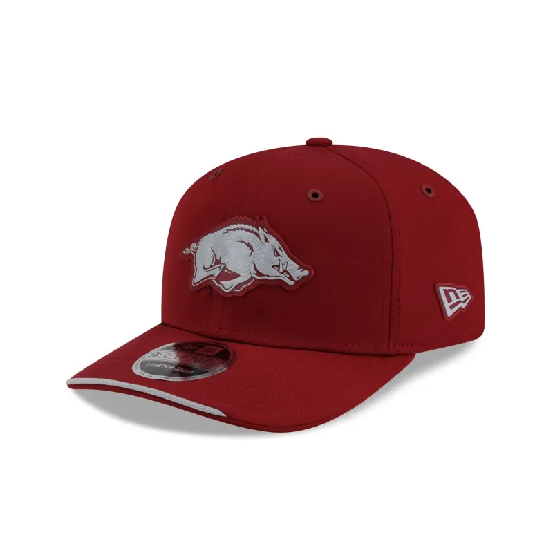 Arkansas Razorbacks Stadium Ready 9SEVENTY Stretch-Snap Hat made by New Era
