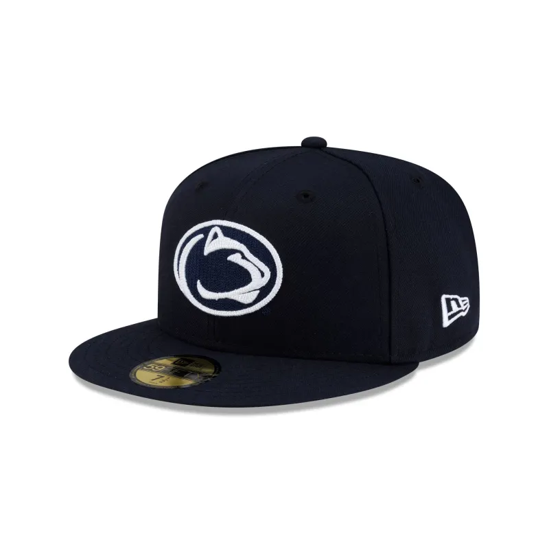 Penn State Nittany Lions Chainstitch Logo 59FIFTY Fitted Hat made by New Era
