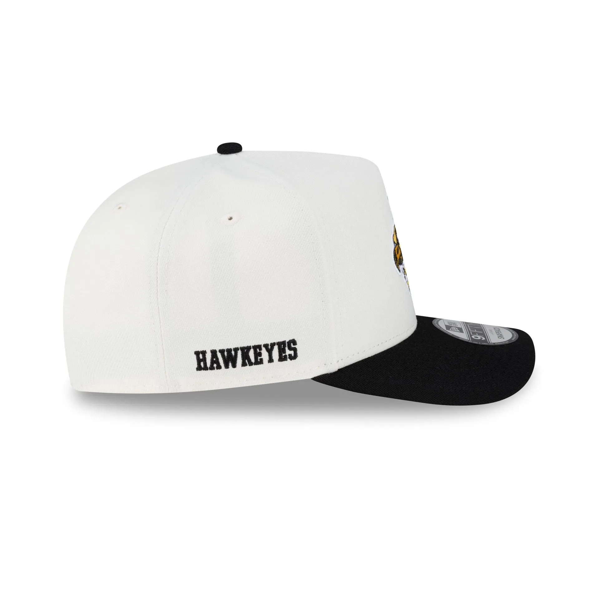 Iowa Hawkeyes Vault Chrome 9FIFTY A-Frame Snapback Hat sold by New Era product image thumbnail 4