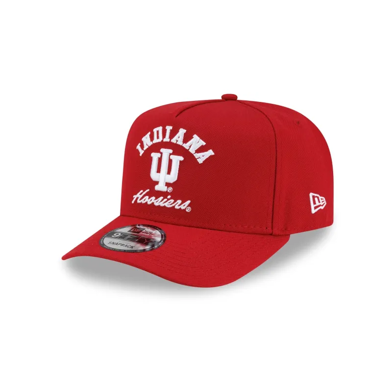 Indiana Hoosiers College Arch 9FIFTY A-Frame Snapback Hat made by New Era
