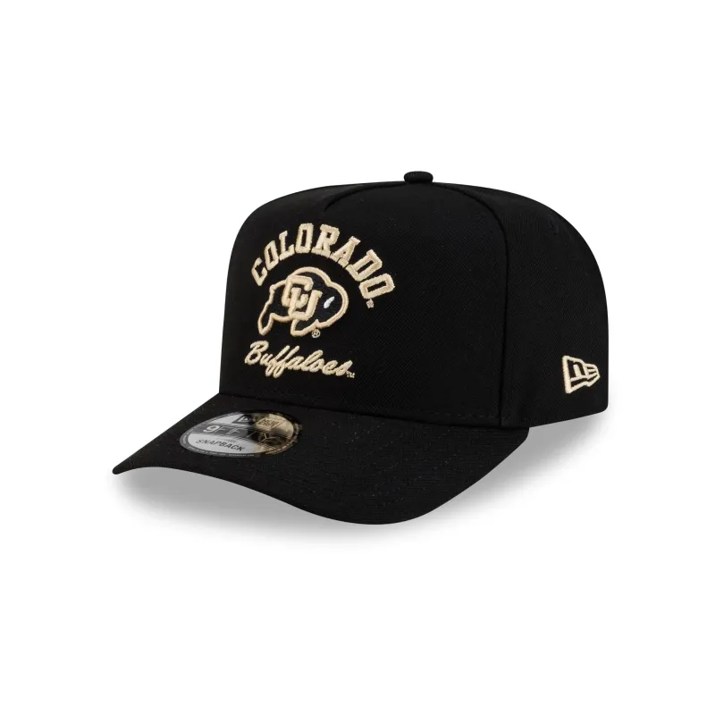 Colorado Buffaloes College Arch 9FIFTY A-Frame Snapback Hat made by New Era