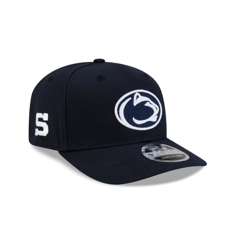 Penn State Nittany Lions Chainstitch Logo 9SEVENTY Stretch-Snap Hat made by New Era