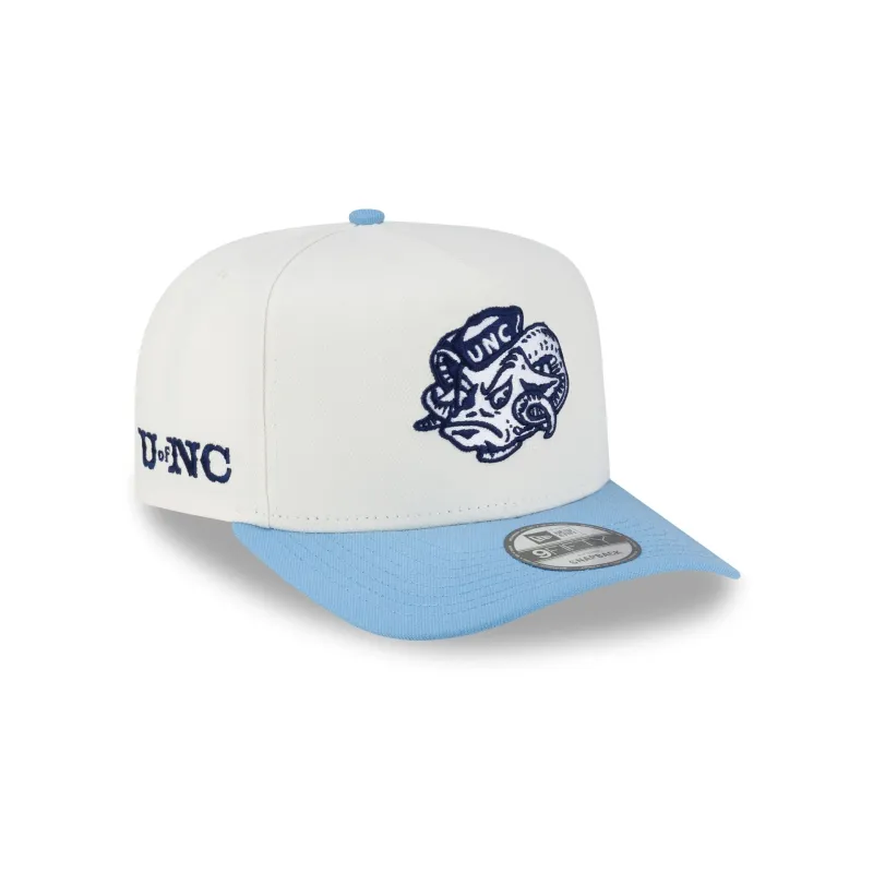 North Carolina Tar Heels Vault Chrome 9FIFTY A-Frame Snapback Hat made by New Era