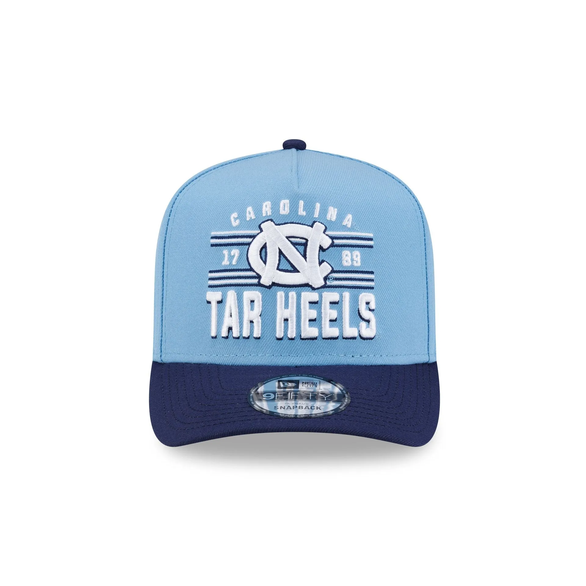 North Carolina Tar Heels College Stripe 9FIFTY A-Frame Snapback Hat sold by New Era product image thumbnail 2