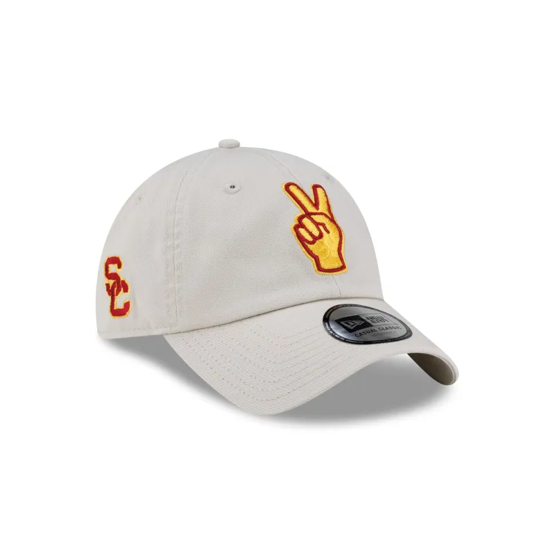 USC Trojans Hand Signs Stone Casual Classic Adjustable Hat made by New Era