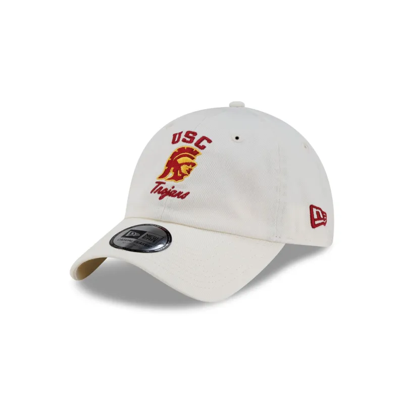 USC Trojans College Arch Chrome Casual Classic Adjustable Hat made by New Era