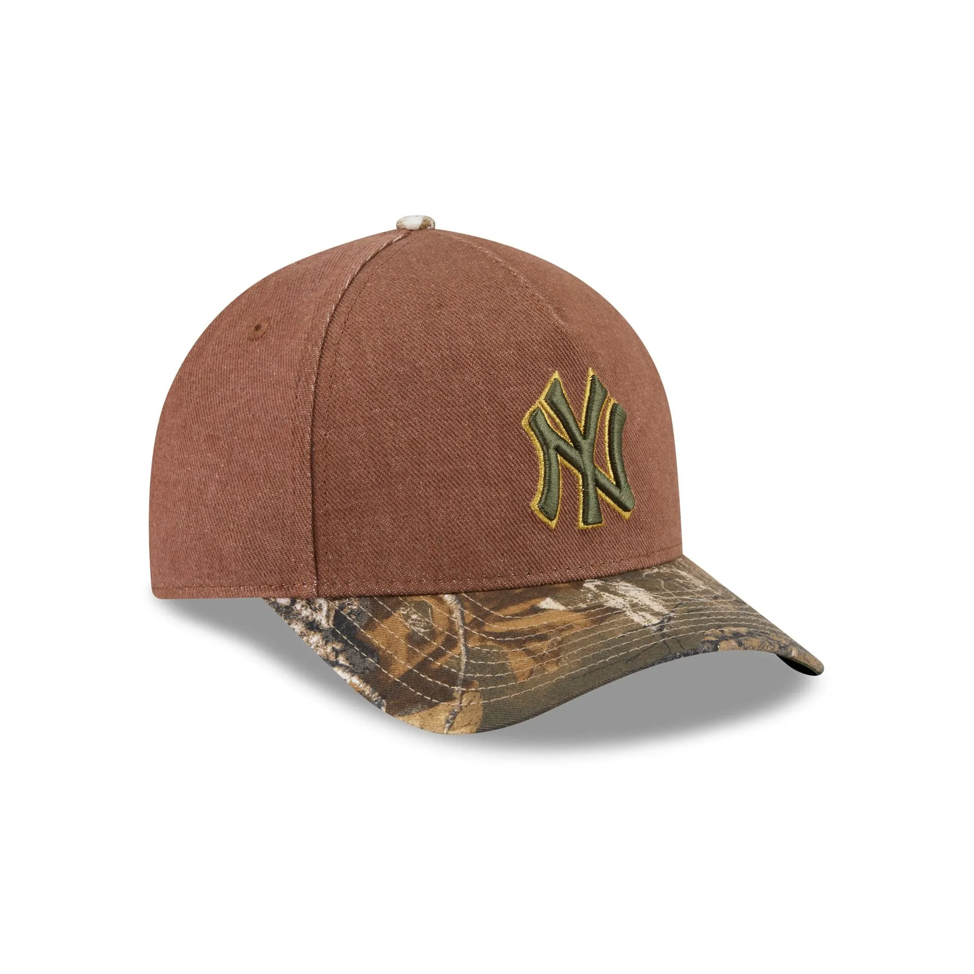 New York Yankees Camo Twill 9FORTY M-Crown A-Frame Snapback Hat sold by New Era product image thumbnail 3