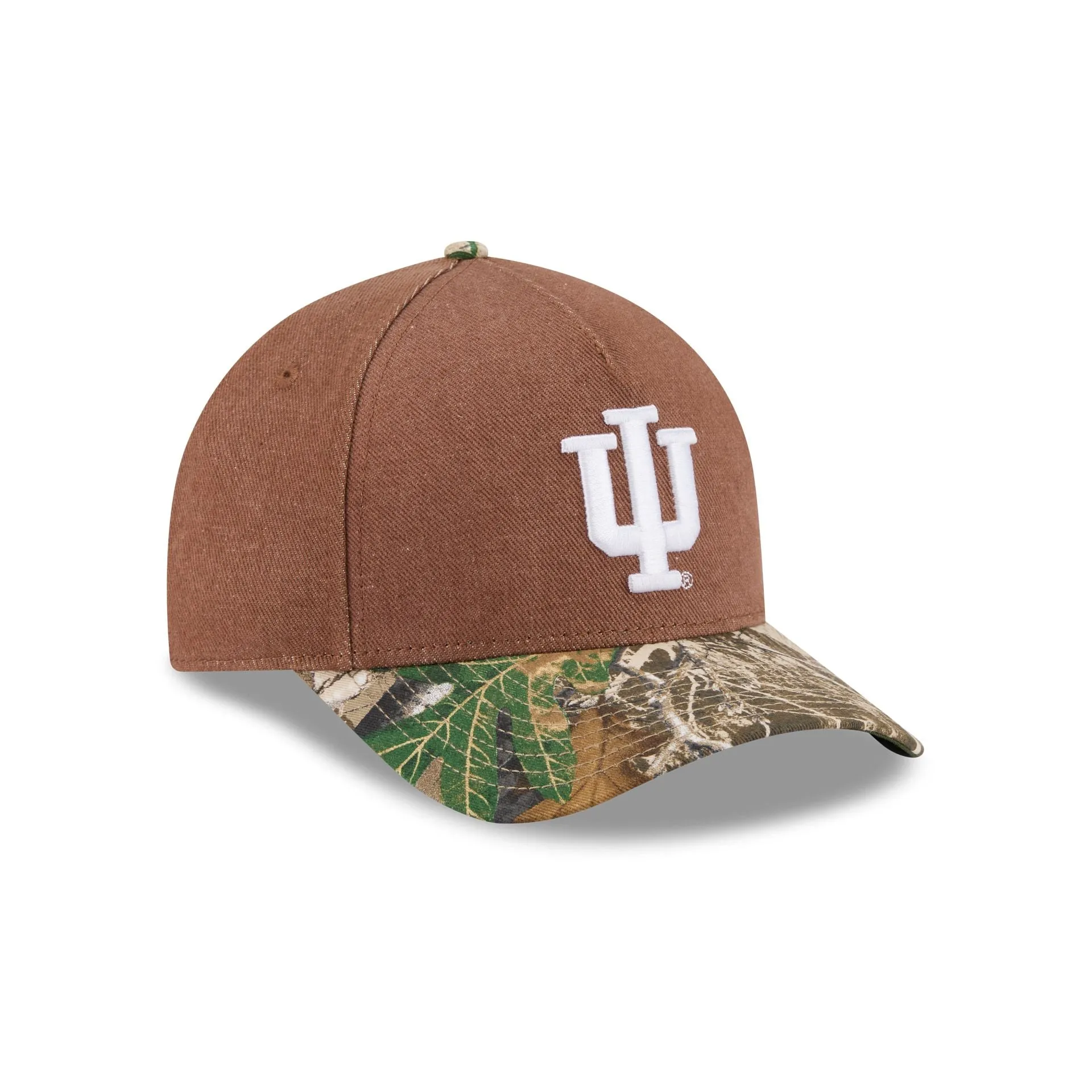 Indiana Hoosiers Camo Twill 9FORTY M-Crown A-Frame Snapback Hat sold by New Era product image thumbnail 3