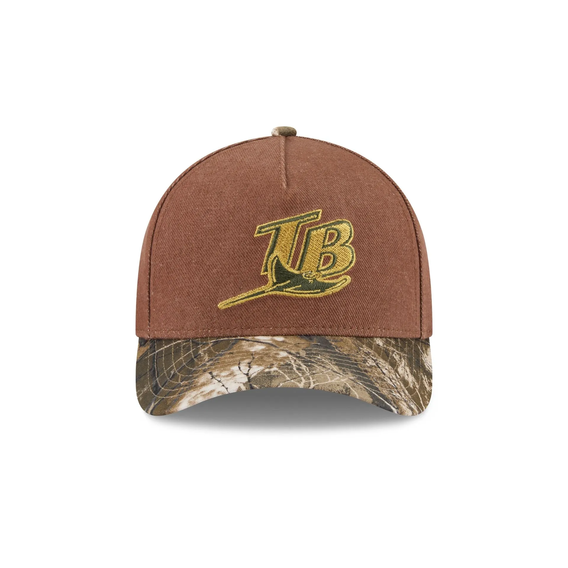 Tampa Bay Rays Camo Twill 9FORTY M-Crown A-Frame Snapback Hat sold by New Era product image thumbnail 2
