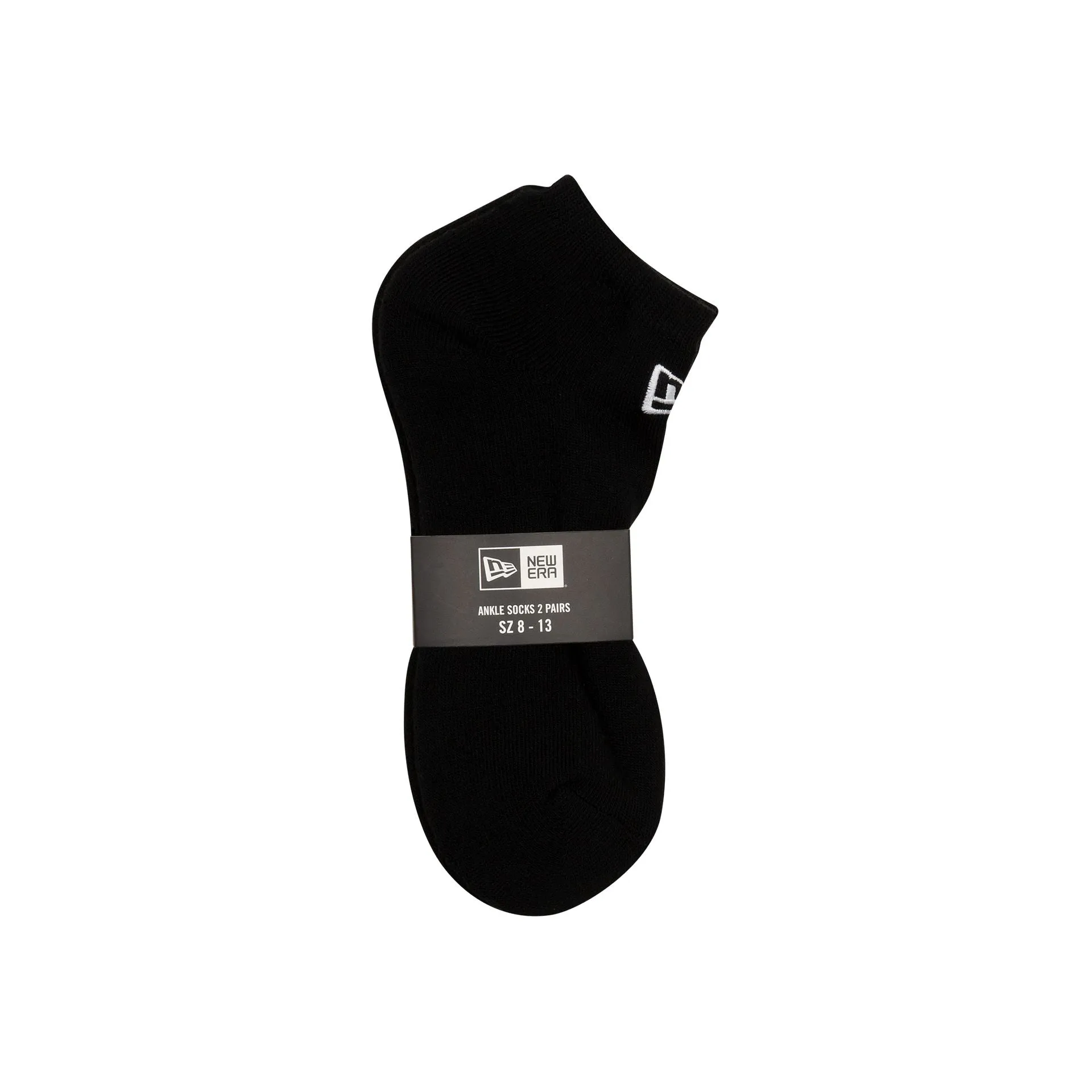 New Era Cap Black 2-Pack Ankle Socks sold by New Era product image thumbnail 3