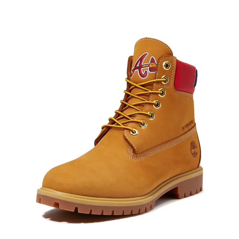 Timberland® x New Era Cap x Atlanta Braves 6-Inch Waterproof Boots made by New Era