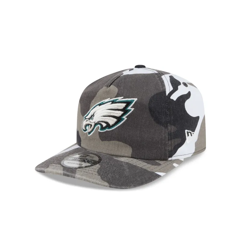 Philadelphia Eagles Washed Nylon Camo 19TWENTY Adjustable Hat made by New Era