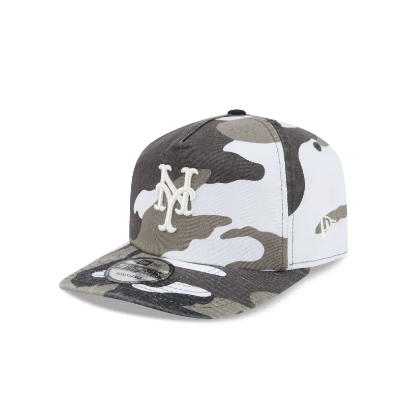 New York Mets Washed Nylon Camo 19TWENTY Adjustable Hat made by New Era