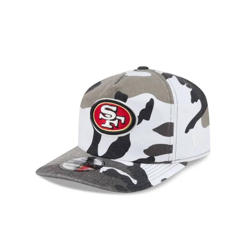 San Francisco 49ers Washed Nylon Camo 19TWENTY Adjustable Hat made by New Era