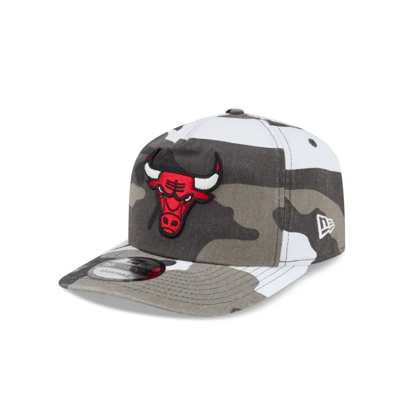 Chicago Bulls Washed Nylon Camo 19TWENTY Adjustable Hat made by New Era