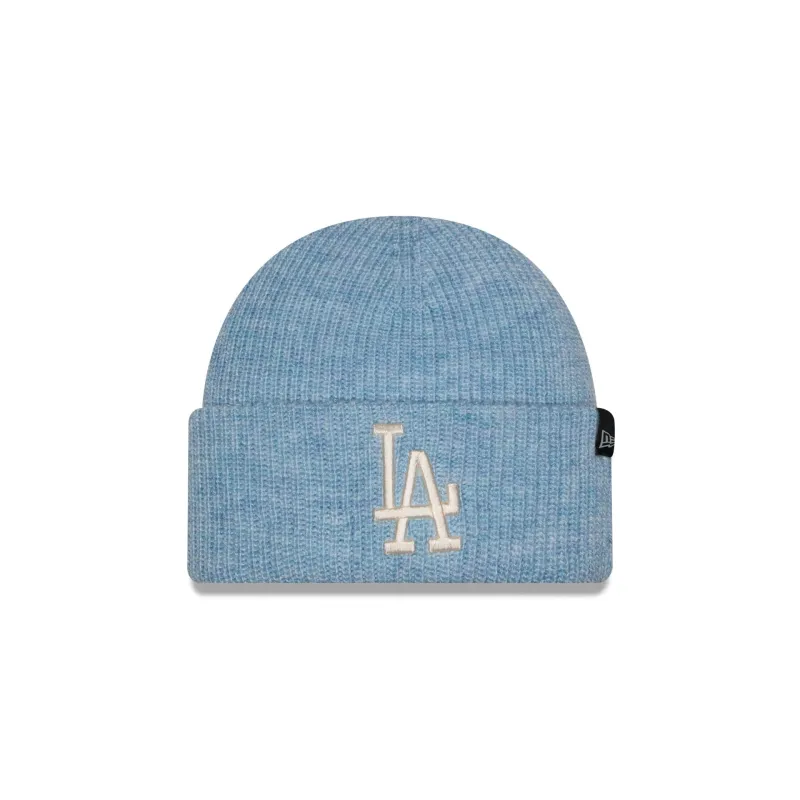 Los Angeles Dodgers Woolen Blue Short Cuff Knit Beanie Hat made by New Era