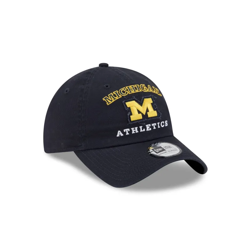 Michigan Wolverines Athletics Casual Classic Adjustable Hat made by New Era