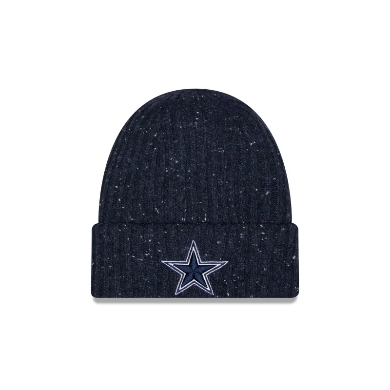 Dallas Cowboys Speckled Cuff Knit Beanie Hat made by New Era