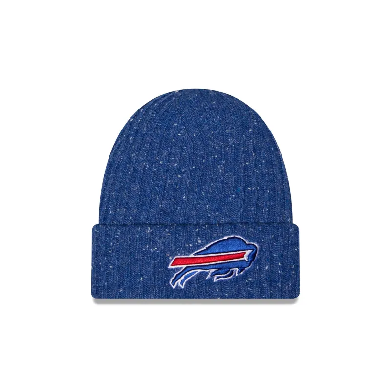 Buffalo Bills Speckled Cuff Knit Beanie Hat made by New Era
