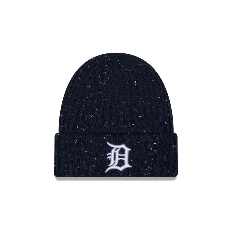 Detroit Tigers Speckled Cuff Knit Beanie Hat made by New Era