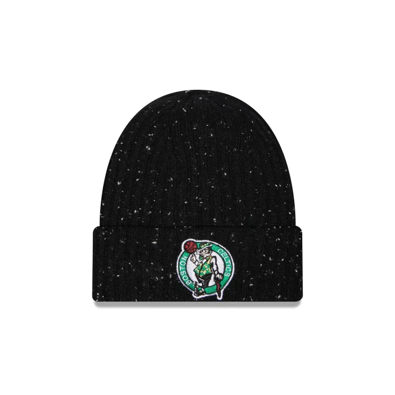 Boston Celtics Speckled Cuff Knit Beanie Hat made by New Era