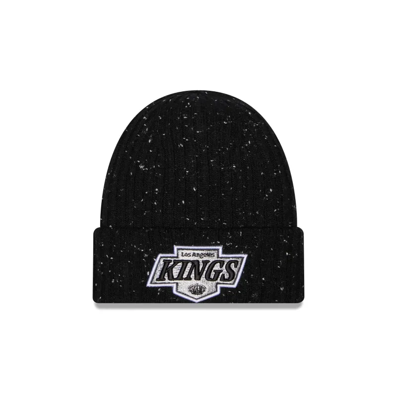 Los Angeles Kings Speckled Cuff Knit Beanie Hat made by New Era