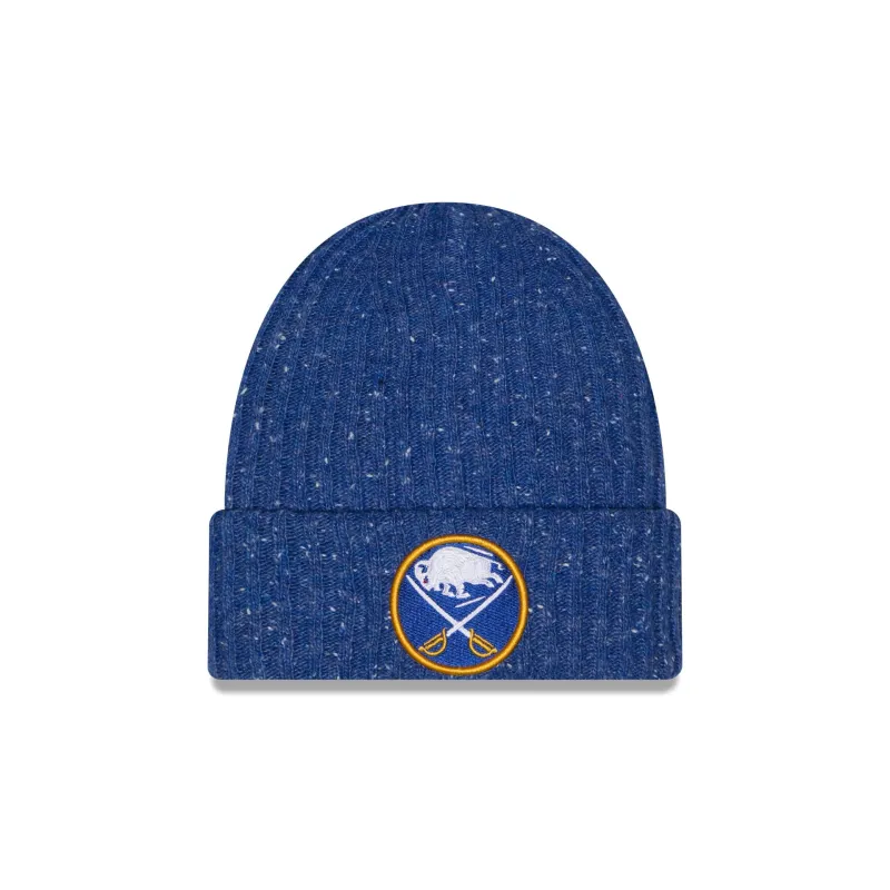 Buffalo Sabres Speckled Cuff Knit Beanie Hat made by New Era