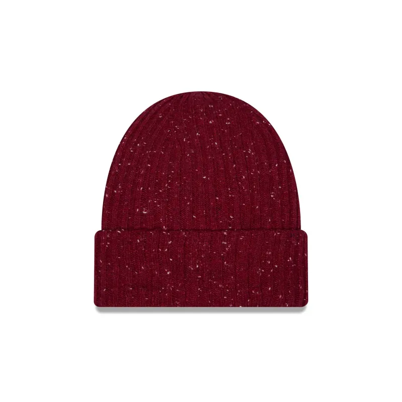 New Era Cap Speckled Cardinal Cuff Knit Beanie Hat made by New Era