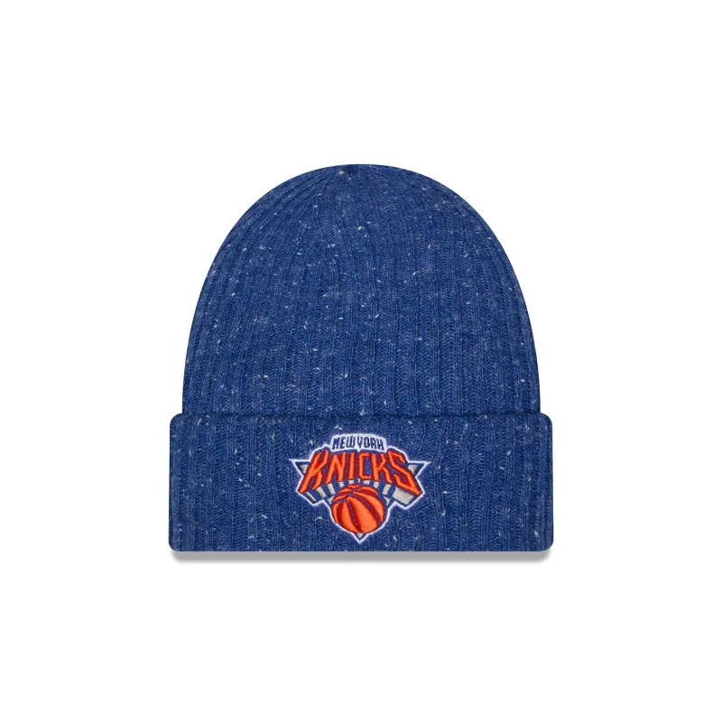 New York Knicks Speckled Cuff Knit Beanie Hat made by New Era