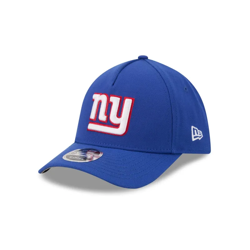 New York Giants Poly 39THIRTY M-Crown A-Frame Stretch Fit Hat made by New Era