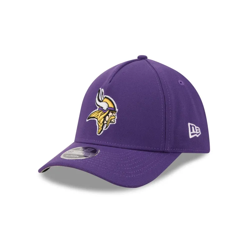 Minnesota Vikings Poly 39THIRTY M-Crown A-Frame Stretch Fit Hat made by New Era