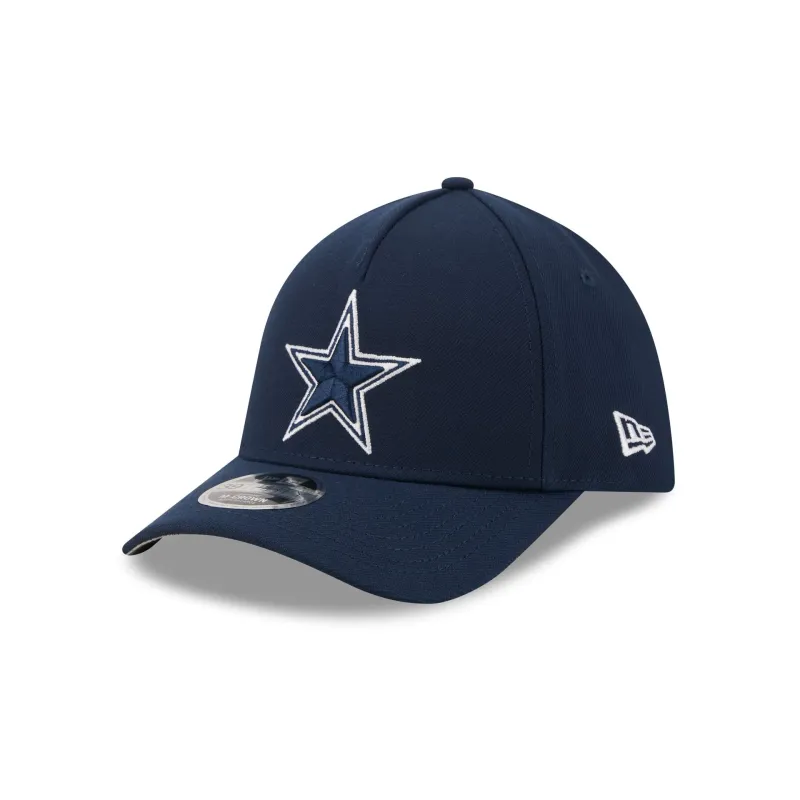 Dallas Cowboys Poly 39THIRTY M-Crown A-Frame Stretch Fit Hat made by New Era